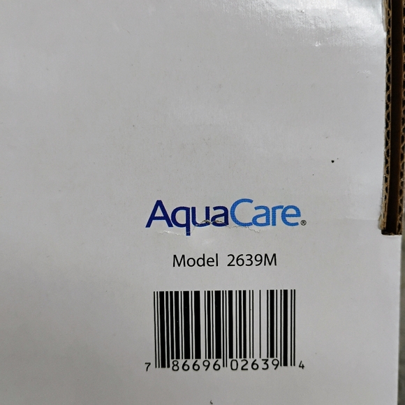 🆕 AQUACARE [NIB] Luxury Handheld Shower High-Pressure 8-Mode Head Satin Nickel - Picture 3 of 5